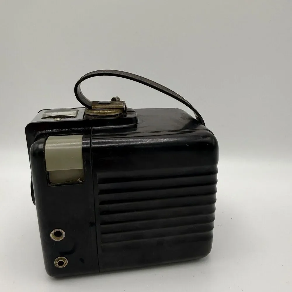 Kodak Brownie Hawkeye Flash Model Camera – Untested As-Is – Vintage Box Camera